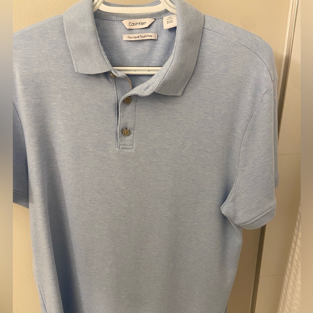 Calvin Klein liquid touch men’s polo size medium
